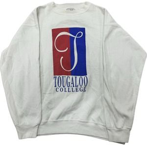 Vintage Tougaloo College University NCAA Crewneck Sweatshirt(Large)